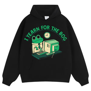 FROG - YEARN FOR THE BOG TEE & LS & HOODIE