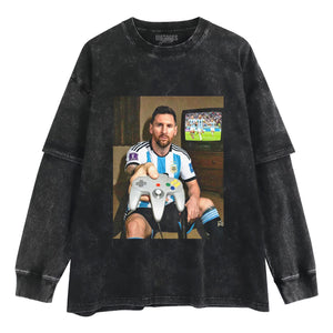 FUNNY MESSI TANK TOP & TEE & LONG SLEEVE & LAYERED LS & HOODIE