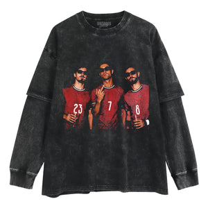 FUNNY PORTUGAL SOCCER UNISEX TOP & TEE & LONG SLEEVE & LAYERED LS & HOODIE