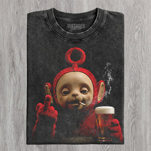 FUNNY TELETUBBIES V5 TANK TOP & TEE & LONG SLEEVE & LAYERED LS & HOODIE