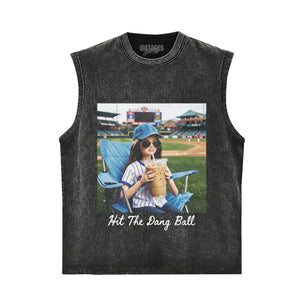 FUNNY BARBIE BALLFIELD TANK TOP & TEE & LONG SLEEVE & LAYERED LS & HOODIE