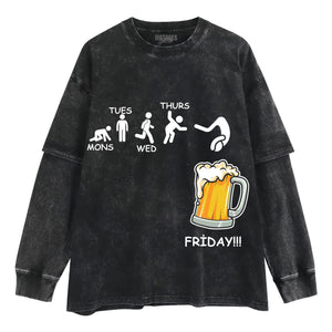 FUNNY BEER LOVER TANK TOP & TEE & LONG SLEEVE & LAYERED LS & HOODIE