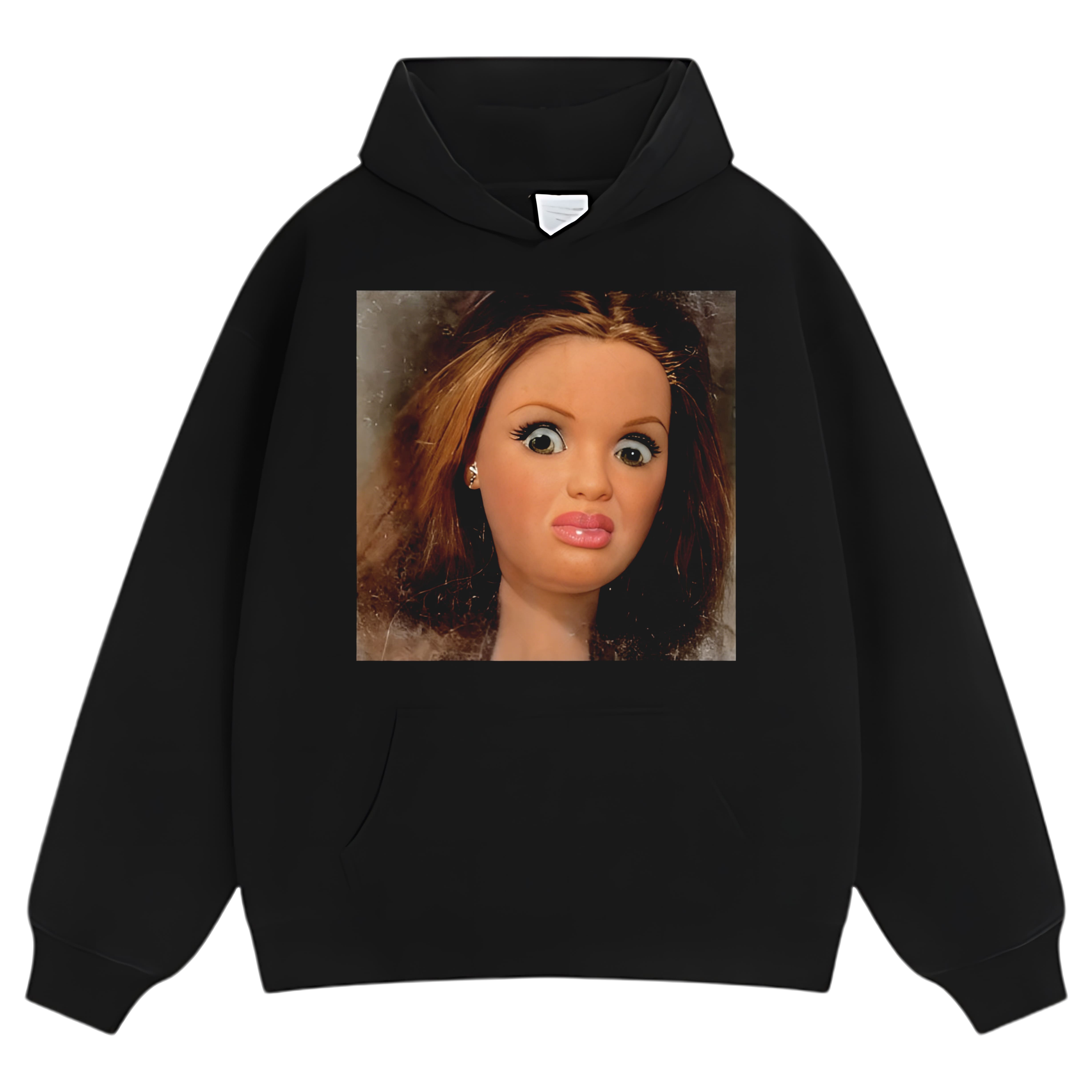 FUNNY DOLL FACE MEME TANK TOP & TEE & LONG SLEEVE & LAYERED LS & HOODIE