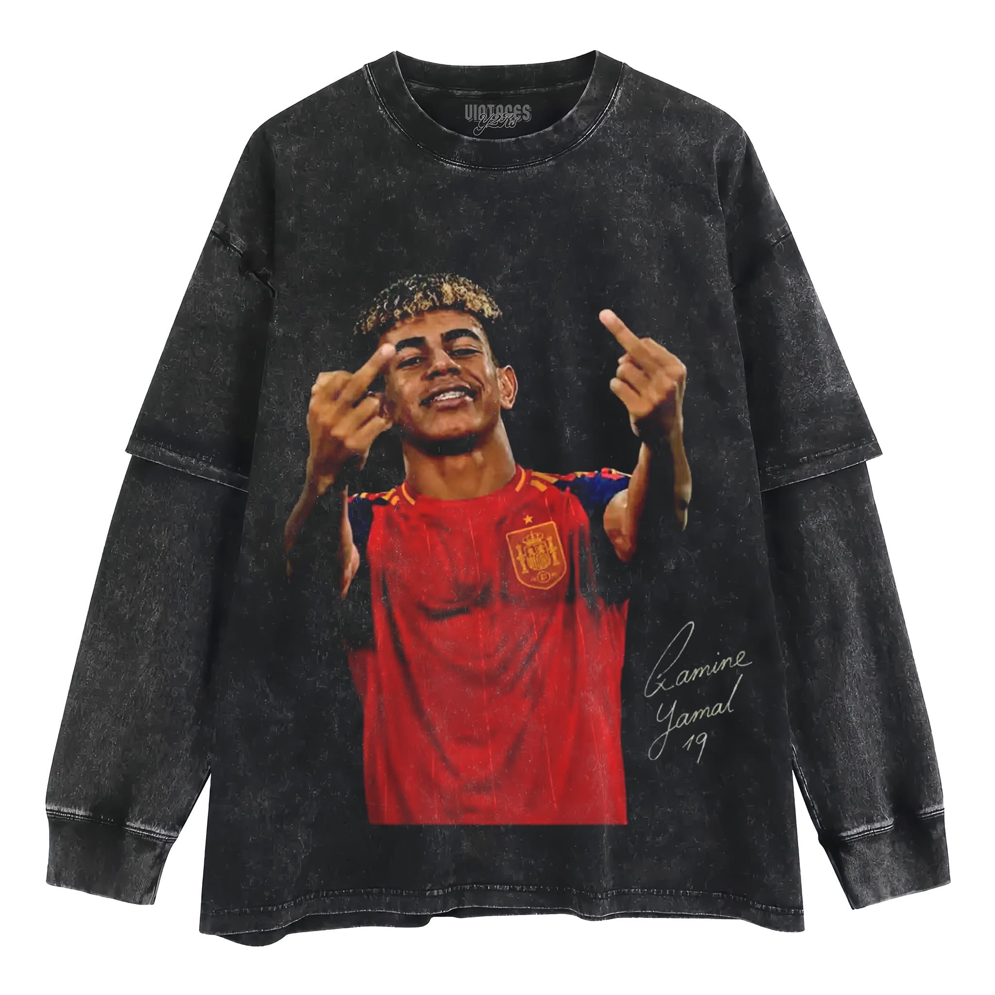 FUNNY LAMINE YAMAL SPAIN 2026 TANK TOP & TEE & LONG SLEEVE & LAYERED LS & HOODIE
