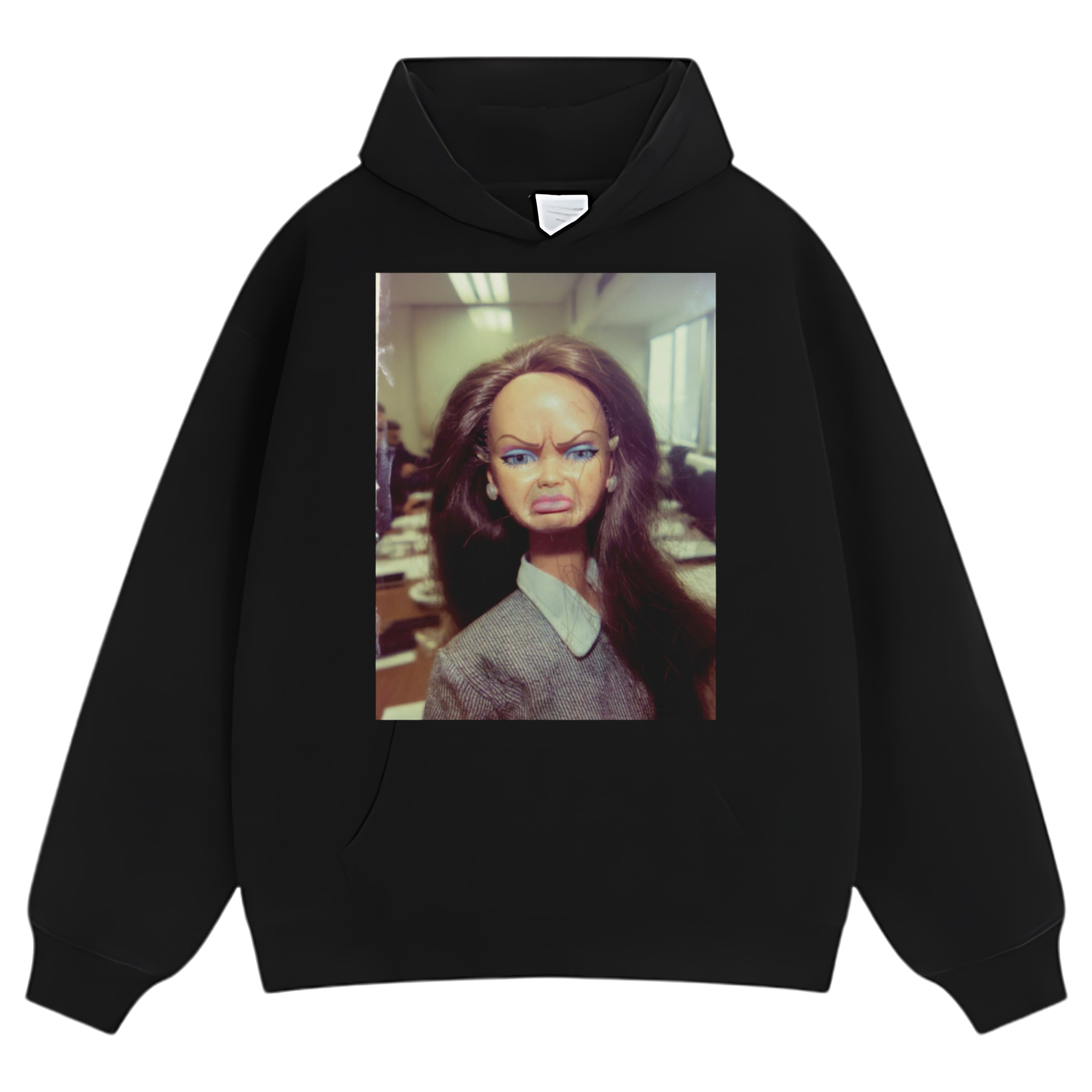 FUNNY OFFICE GIRLS FACE MEME TANK TOP & TEE & LONG SLEEVE & LAYERED LS & HOODIE