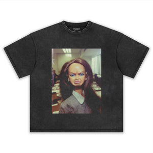 FUNNY OFFICE GIRLS FACE MEME TANK TOP & TEE & LONG SLEEVE & LAYERED LS & HOODIE