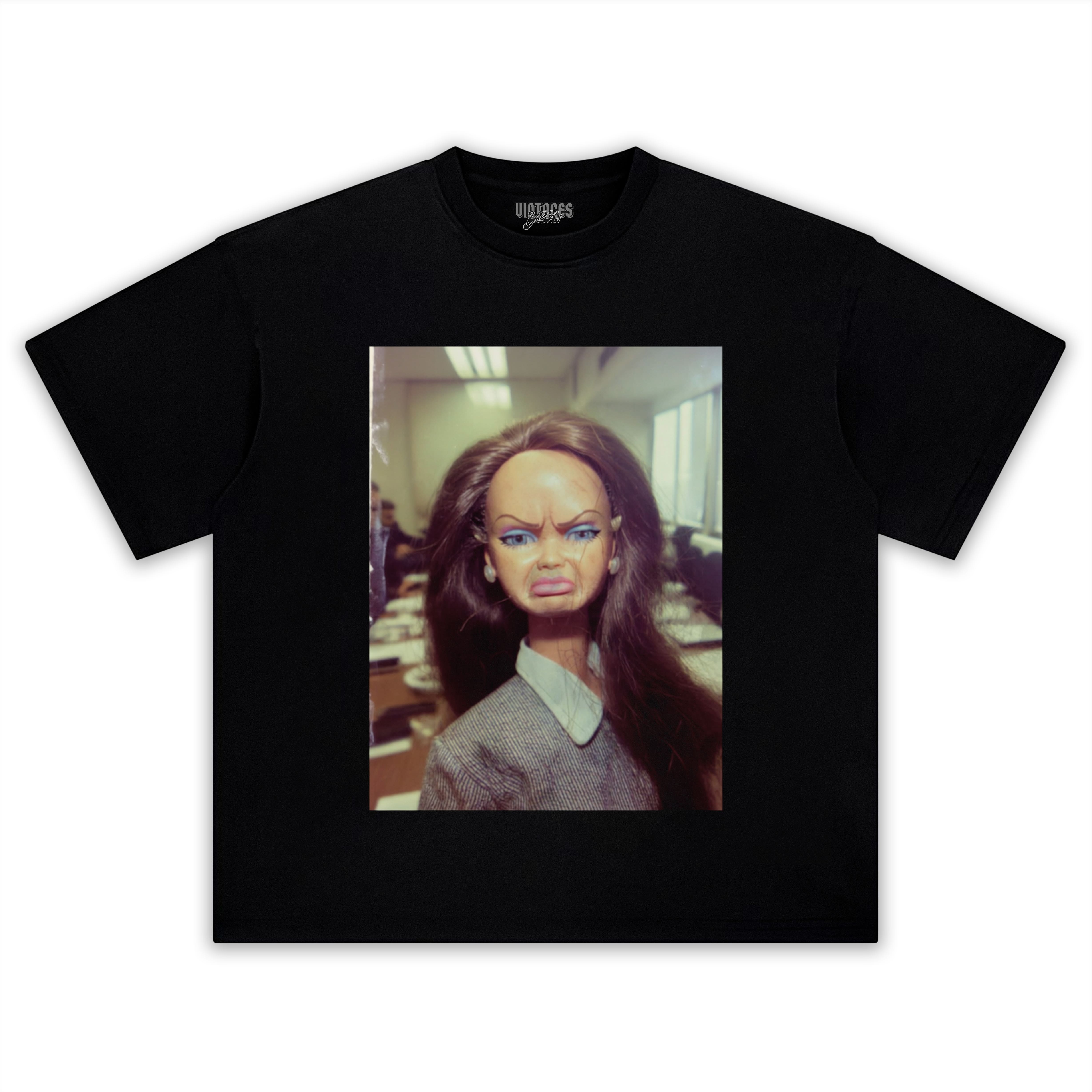 FUNNY OFFICE GIRLS FACE MEME TANK TOP & TEE & LONG SLEEVE & LAYERED LS & HOODIE