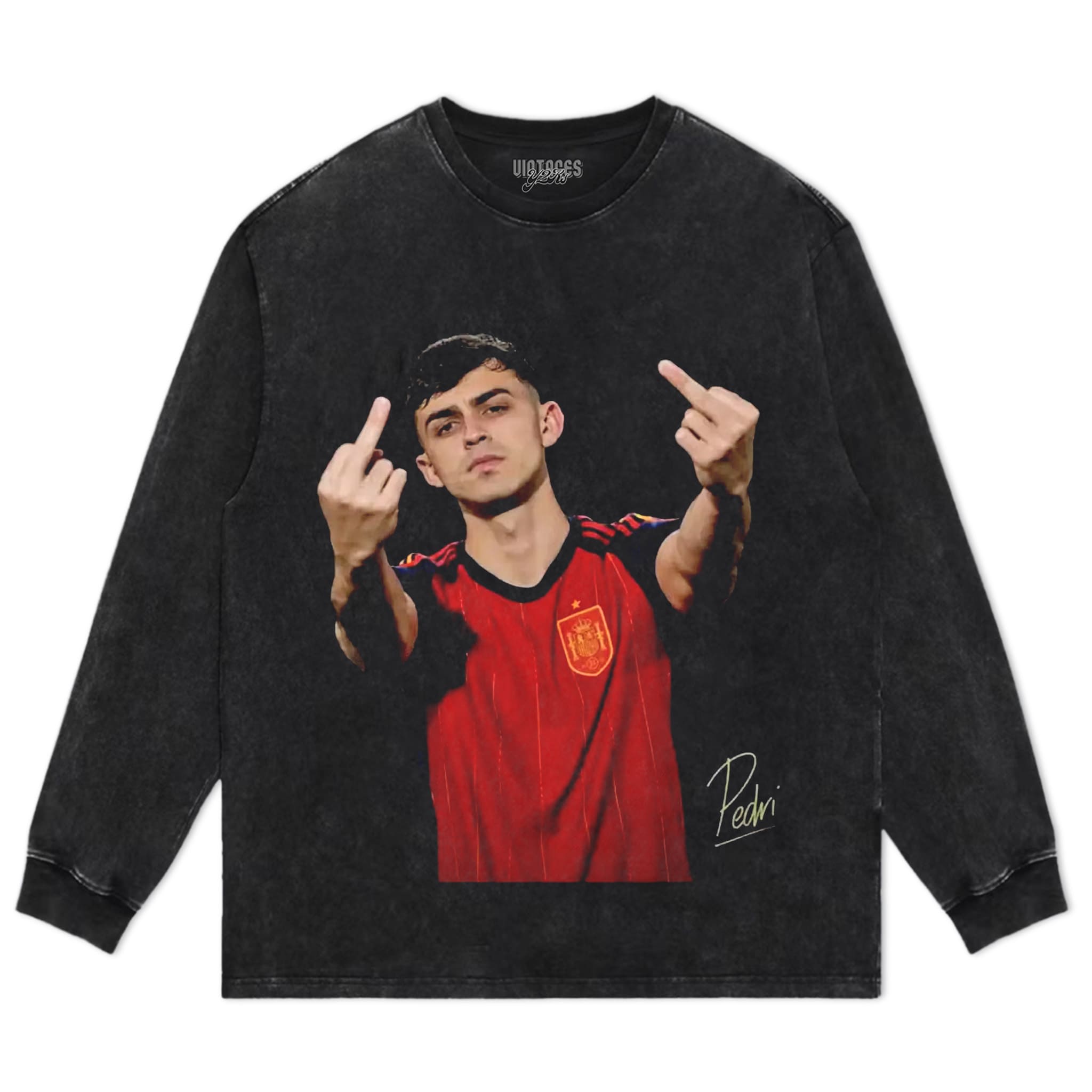 FUNNY SPAIN PEDRI 2026 TANK TOP & TEE & LONG SLEEVE & LAYERED LS & HOODI