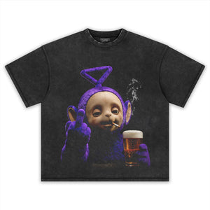 FUNNY TELETUBBIES TANK TOP & TEE & LONG SLEEVE & LAYERED LS & HOODIE