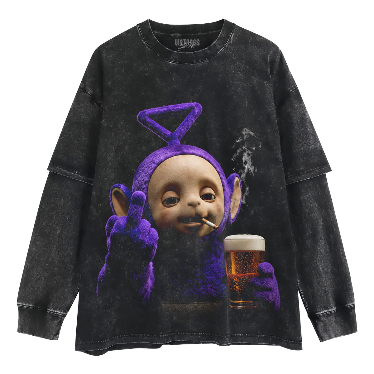 FUNNY TELETUBBIES TANK TOP & TEE & LONG SLEEVE & LAYERED LS & HOODIE
