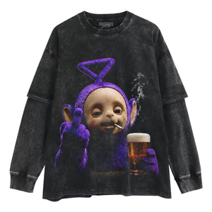 FUNNY TELETUBBIES TANK TOP & TEE & LONG SLEEVE & LAYERED LS & HOODIE
