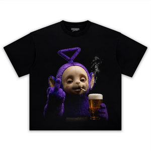 FUNNY TELETUBBIES TANK TOP & TEE & LONG SLEEVE & LAYERED LS & HOODIE