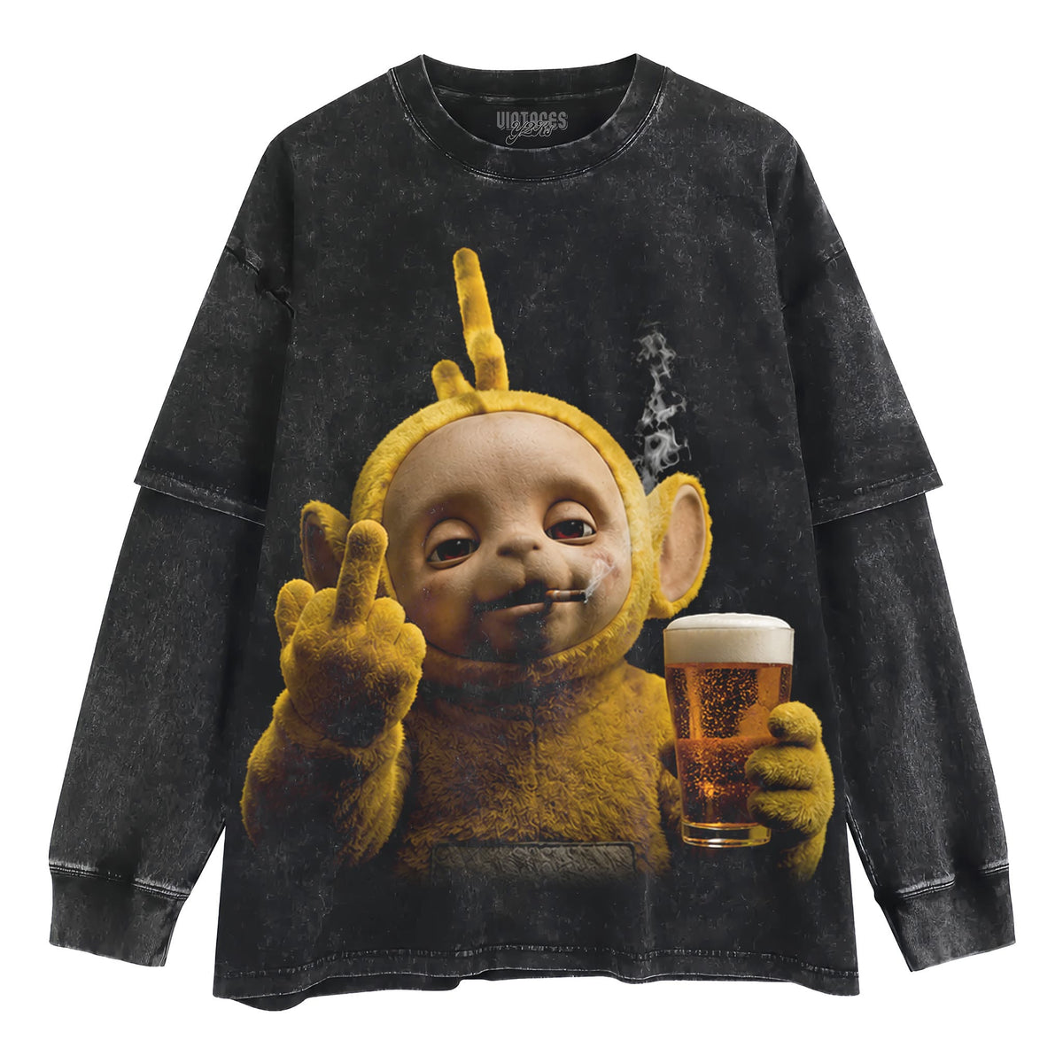 FUNNY TELETUBBIES V4 TANK TOP & TEE & LONG SLEEVE & LAYERED LS & HOODIE