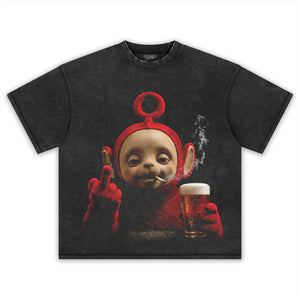 FUNNY TELETUBBIES V5 TANK TOP & TEE & LONG SLEEVE & LAYERED LS & HOODIE