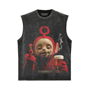 FUNNY TELETUBBIES V5 TANK TOP & TEE & LONG SLEEVE & LAYERED LS & HOODIE