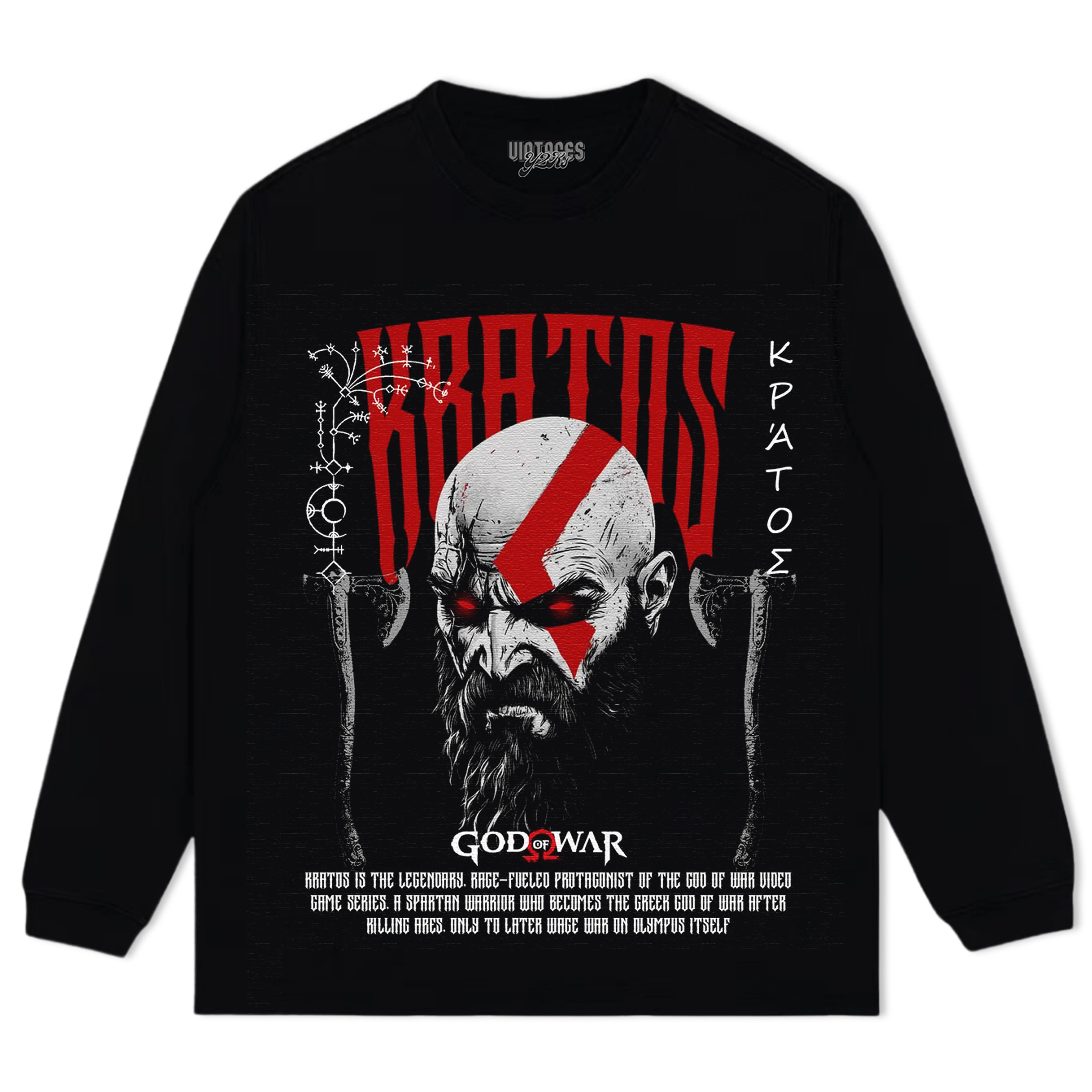 GOD OF WAR V2 TANK TOP & TEE & LONG SLEEVE & LAYERED LS & HOODIE