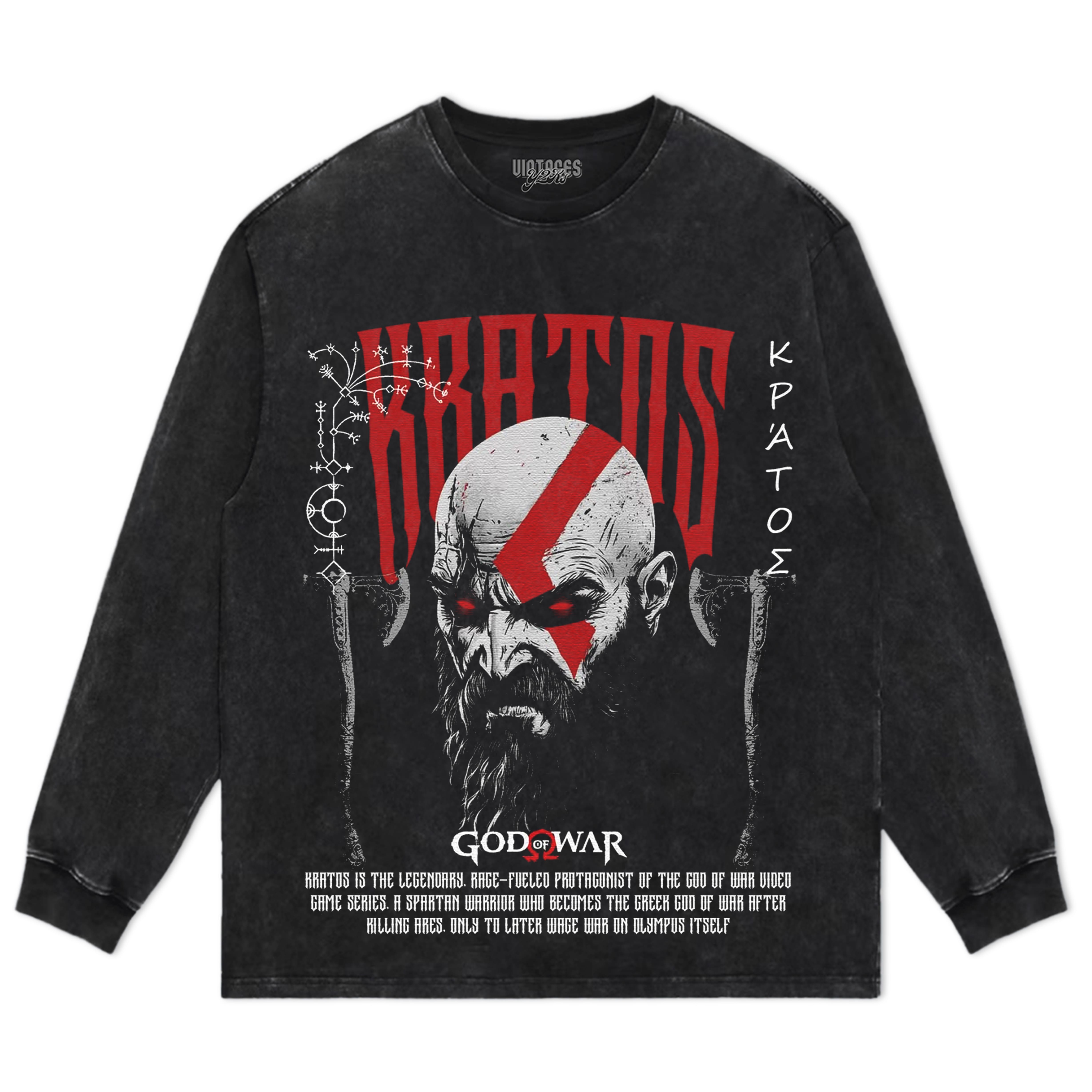 GOD OF WAR V2 TANK TOP & TEE & LONG SLEEVE & LAYERED LS & HOODIE