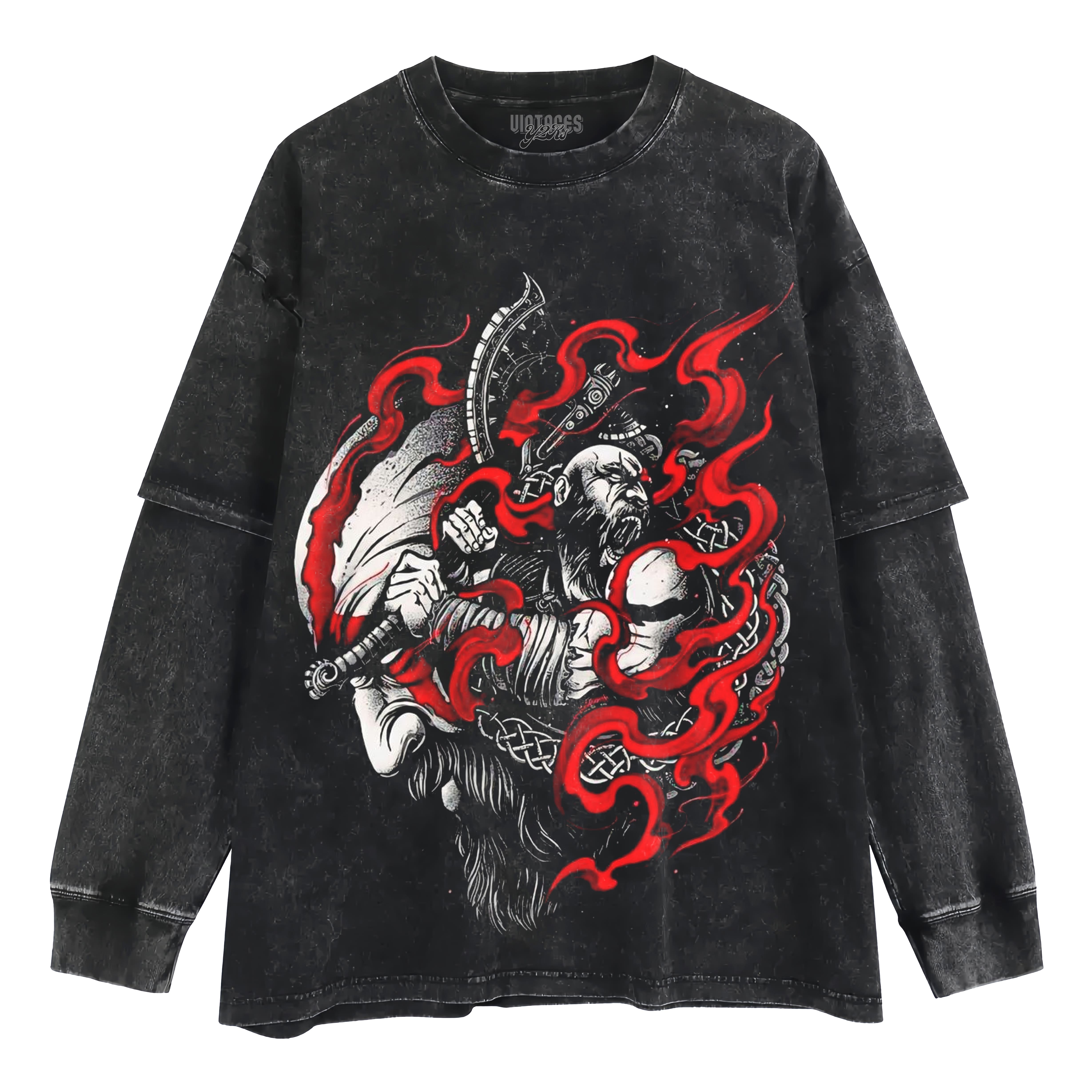 GOD OF WAR V3 TANK TOP & TEE & LONG SLEEVE & LAYERED LS & HOODIE