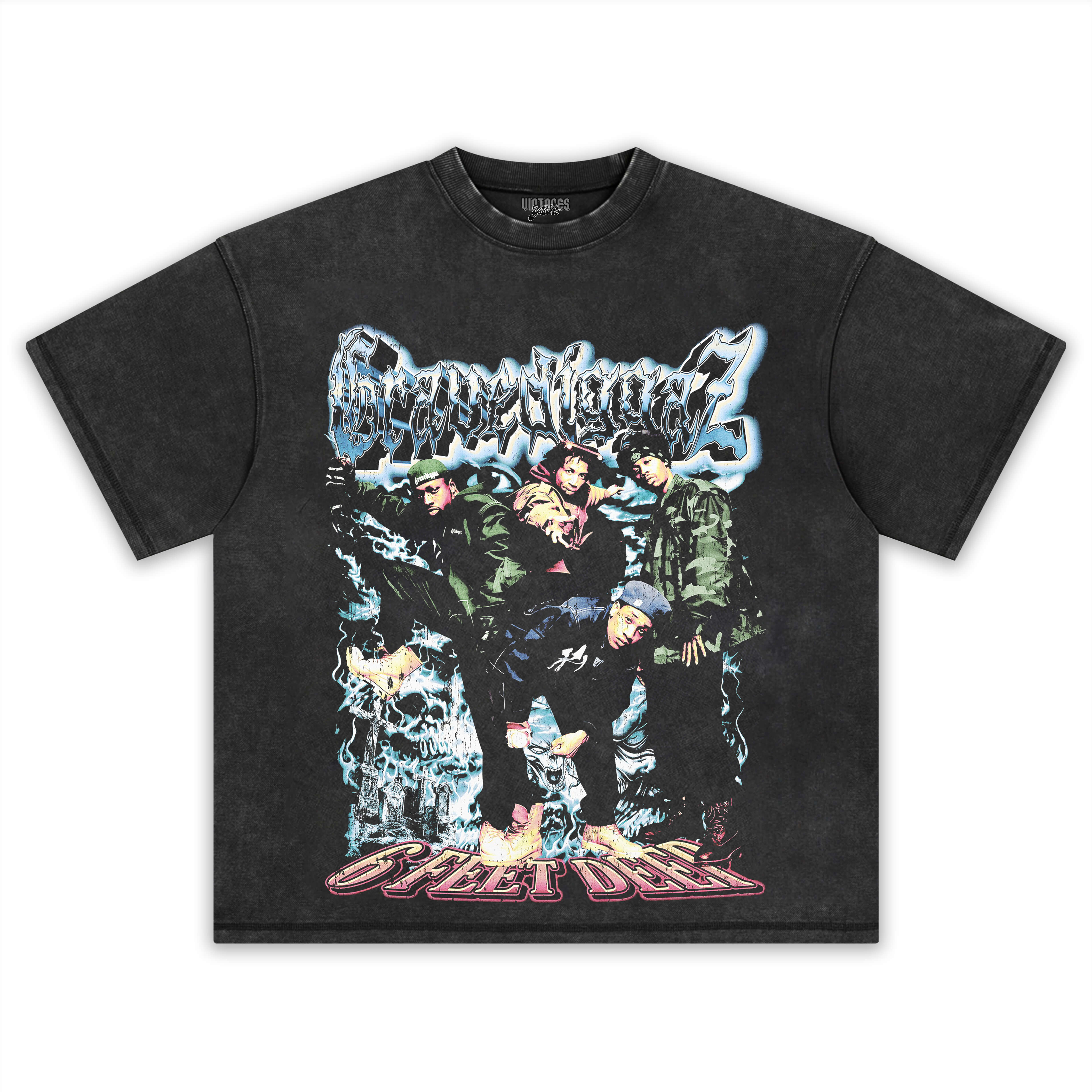 GRAVEDIGGAZ & 6 FEET DEEP TEE & LS & HOODIE