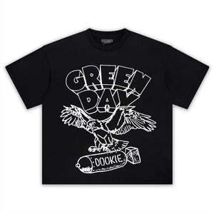 GREEN DAY DOOKIE BIRD TIE-DYE GIRLS TEE