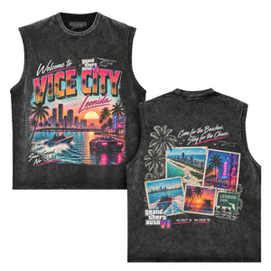 GTA 6 VICE CITY - NO RULES TANK TOP & TEE