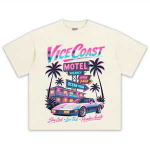 GTA INSPIRED VICE COAST TANK TOP & TEE & LONG SLEEVE & LAYERED LS & HOODIE