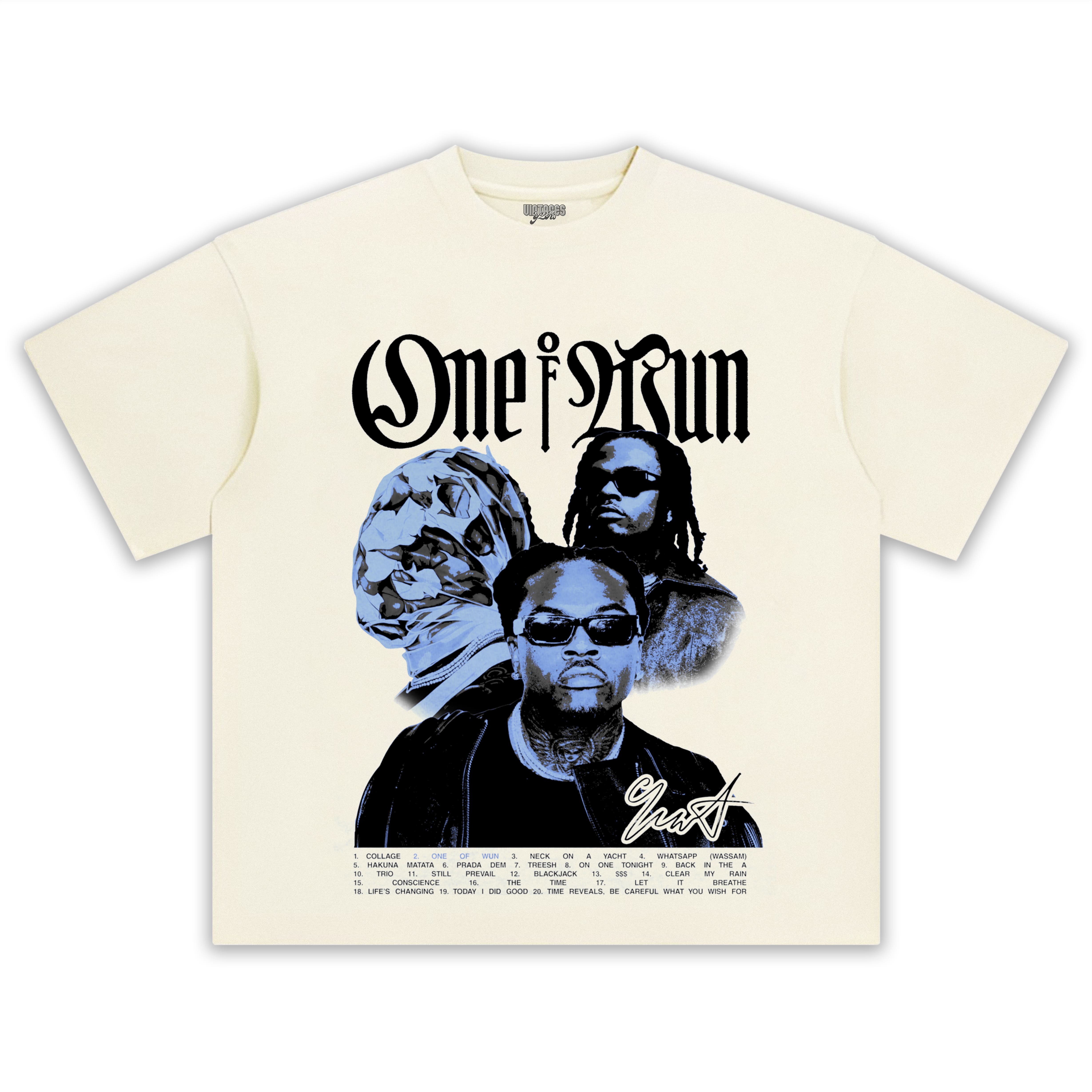 GUNNA ONE OF WUN ALBUM TANK TOP & TEE & LONG SLEEVE & LAYERED LS & HOODIE