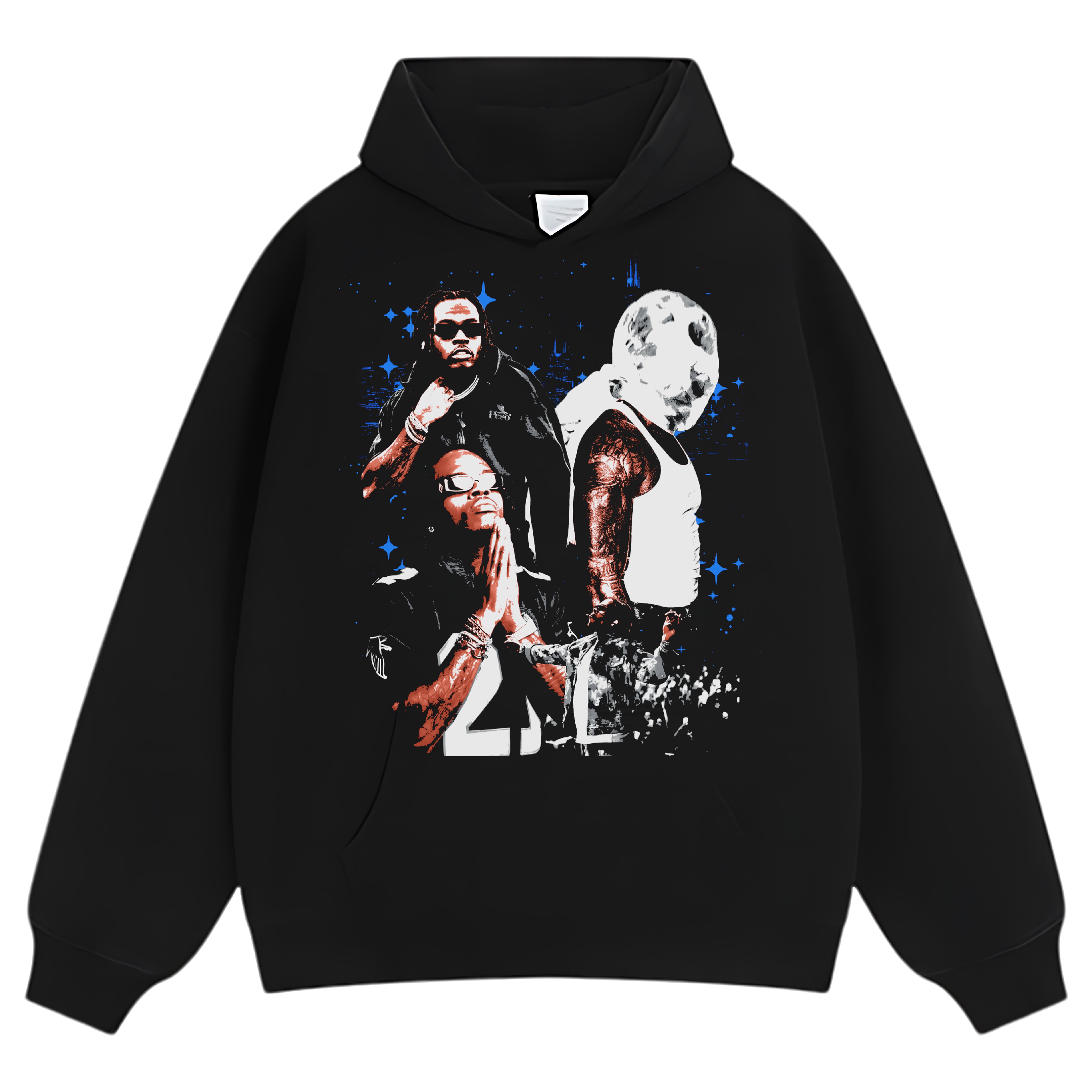 GUNNA ONE OF WUN GLOBE VINTAGE TANK TOP & TEE & LONG SLEEVE & LAYERED LS & HOODIE