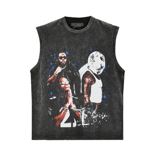 GUNNA ONE OF WUN GLOBE VINTAGE TANK TOP & TEE & LONG SLEEVE & LAYERED LS & HOODIE