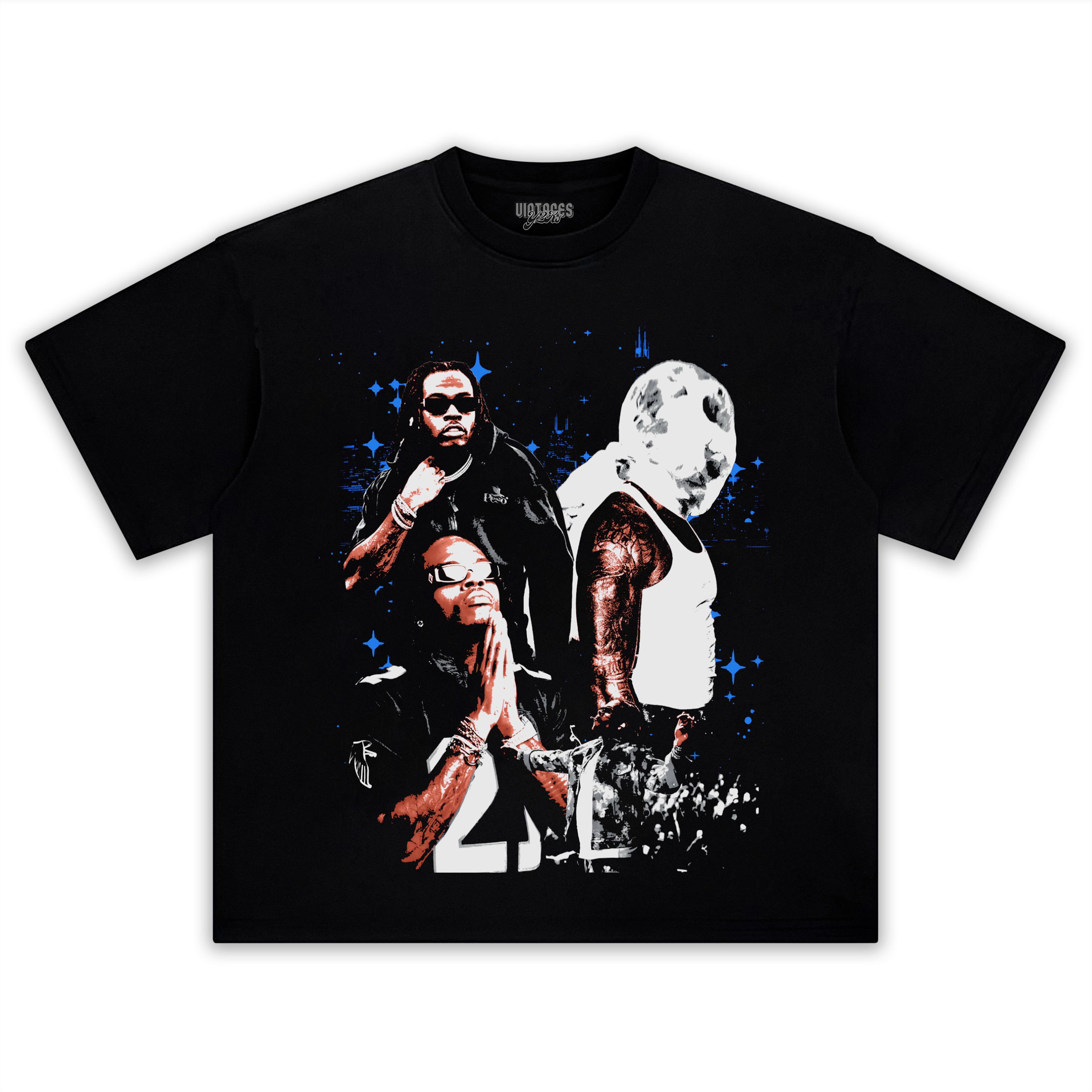GUNNA ONE OF WUN GLOBE VINTAGE TANK TOP & TEE & LONG SLEEVE & LAYERED LS & HOODIE