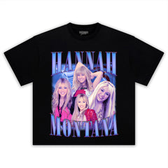 HANNAH MONTANA - VINTAGE 90S RETRO STYLE V2 TEE & LS & HOODIE
