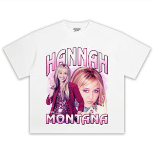 HANNAH MONTANA - VINTAGE 90S RETRO STYLE V3 TEE & LS & HOODIE