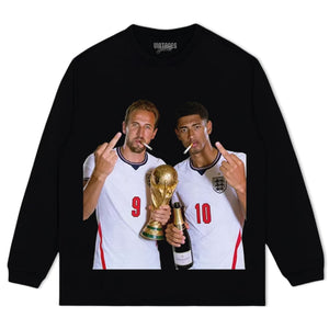 HARRY KANE & JUDE BELLINGHAM TANK TOP & TEE & LONG SLEEVE & LAYERED LS & HOODIE