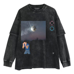 HARRY STYLES & KISS ALL THE TIME. DISCO, OCCASIONALLY LAYERED LONG SLEEVE