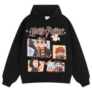 HOGWARTS MEETS SHIN CHAN TEE - Y2K VINTAGES