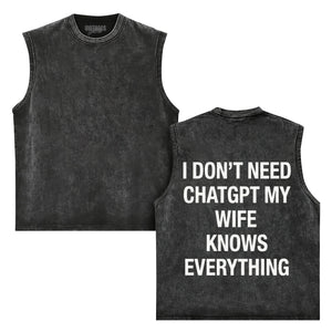IDON'TNEEDCHATGPT TANK TOP & TEE