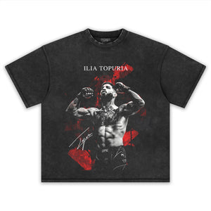 ILIA TOPURIA UFC FIGHTER TANK TOP & TEE & LONG SLEEVE & LAYERED LS & HOODIE