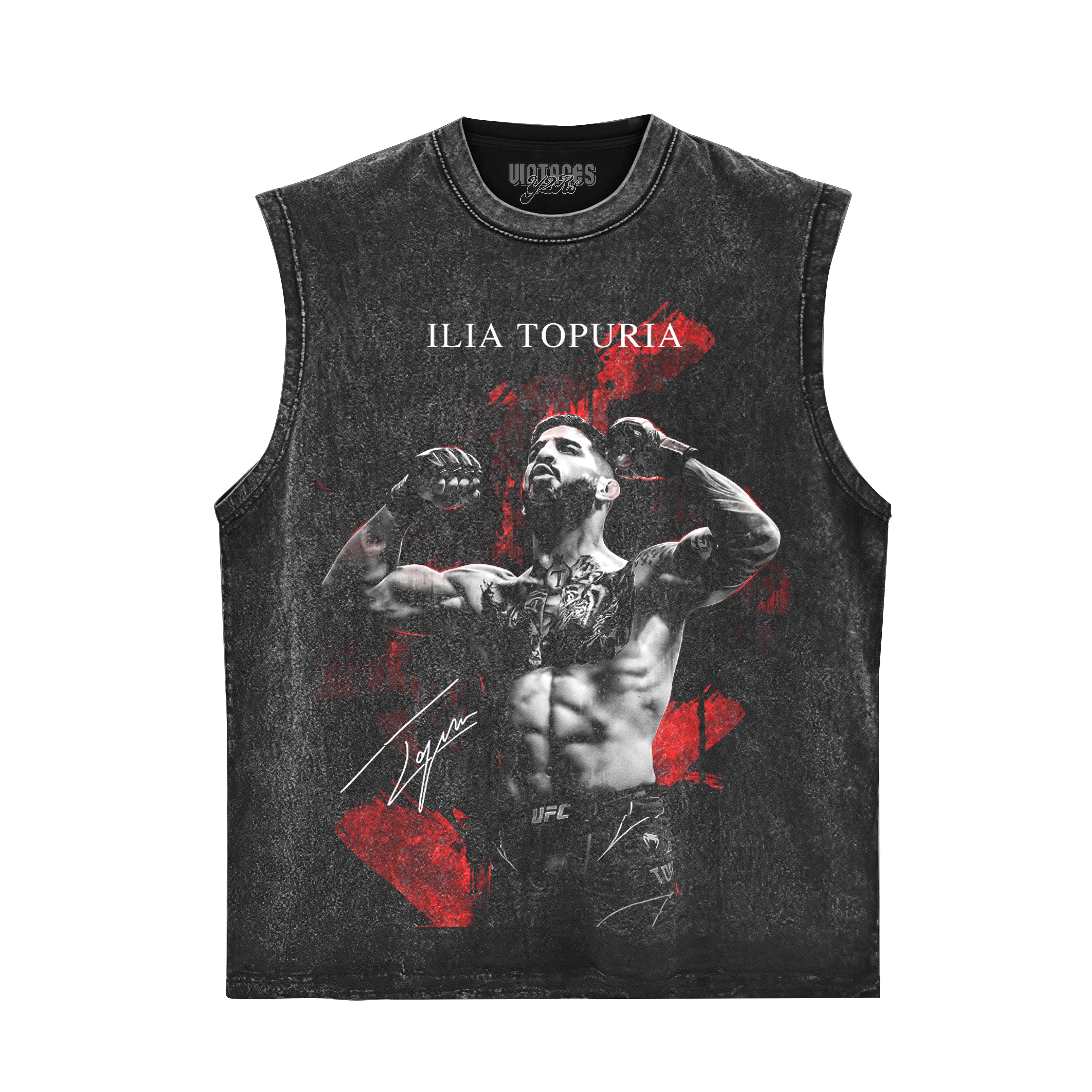 ILIA TOPURIA UFC FIGHTER TANK TOP & TEE & LONG SLEEVE & LAYERED LS & HOODIE