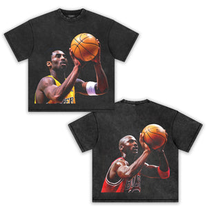 VINTAGE TEE JORDAN AND KOBE