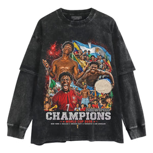 ISHOWSPEED WORLD CUP 2026 CHAMPIONS TANK TOP & TEE & LONG SLEEVE & LAYERED LS & HOODIE