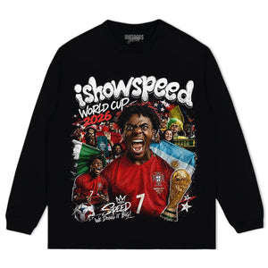 ISHOWSPEED WORLD CUP 2026 V2 TANK TOP & TEE & LONG SLEEVE & LAYERED LS & HOODIE