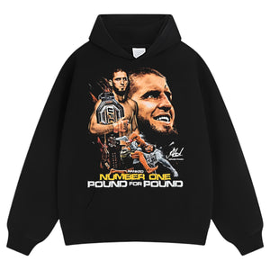 ISLAM MAKHACHEV NUMBER ONE POUND FOR POUND TEE & LS & HOODIE