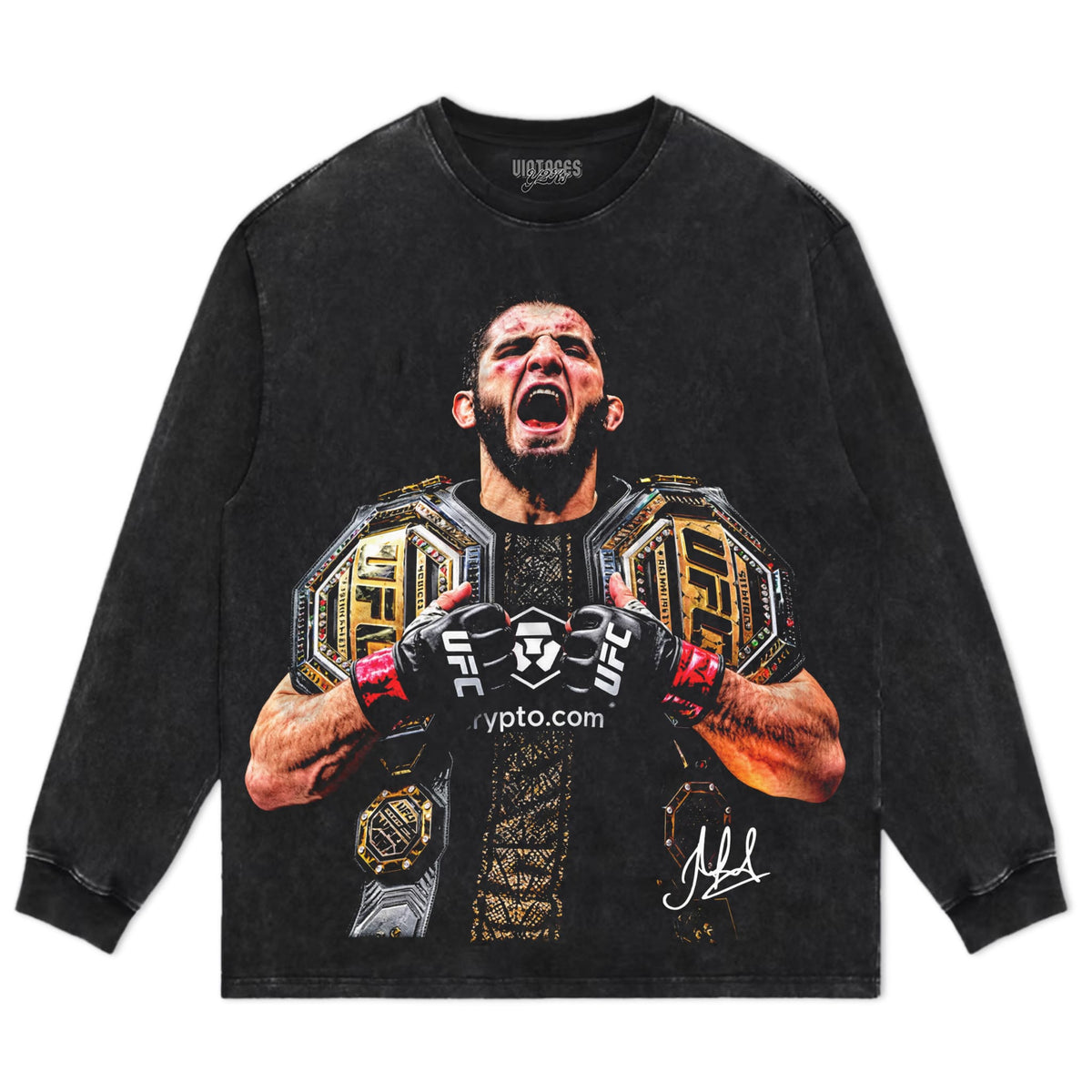 ISLAM MAKHACHEV - DOUBLE CHAMP TANK TOP & TEE & LONG SLEEVE & LAYERED LS & HOODIE