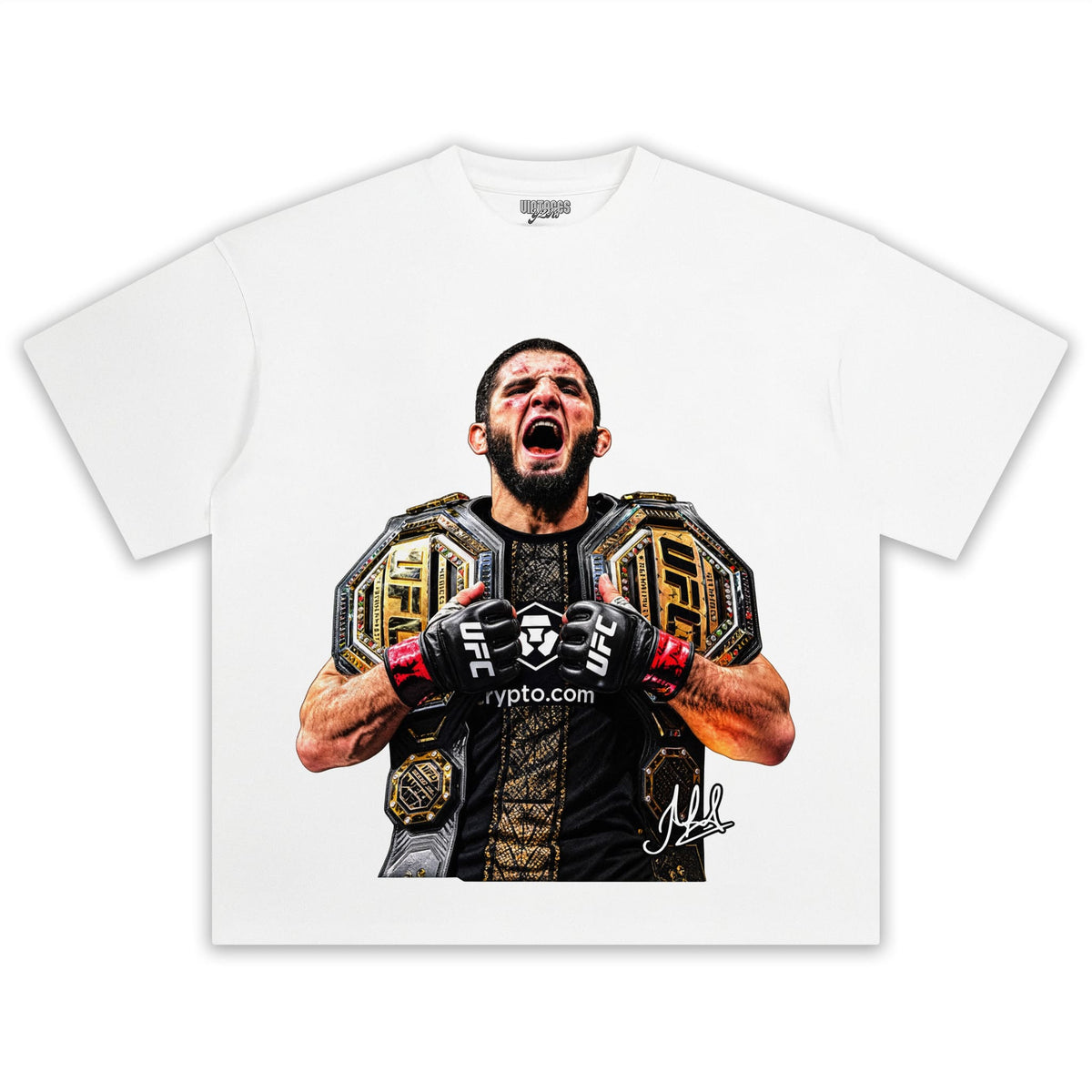 ISLAM MAKHACHEV - DOUBLE CHAMP TANK TOP & TEE & LONG SLEEVE & LAYERED LS & HOODIE