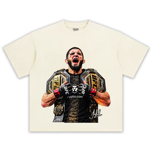ISLAM MAKHACHEV - DOUBLE CHAMP TANK TOP & TEE & LONG SLEEVE & LAYERED LS & HOODIE