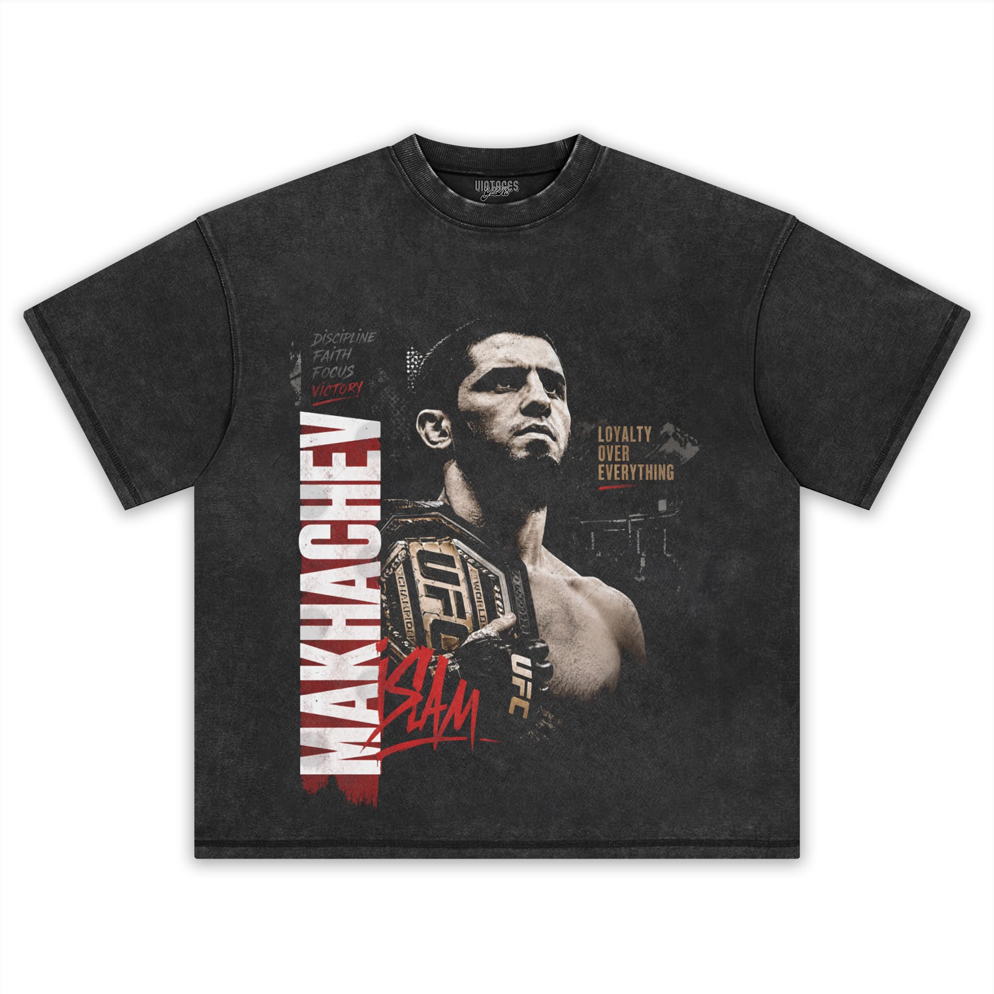 ISLAM MAKHACHEV - DOUBLE CHAMP V2 TANK TOP & TEE & LONG SLEEVE & LAYERED LS & HOODIE