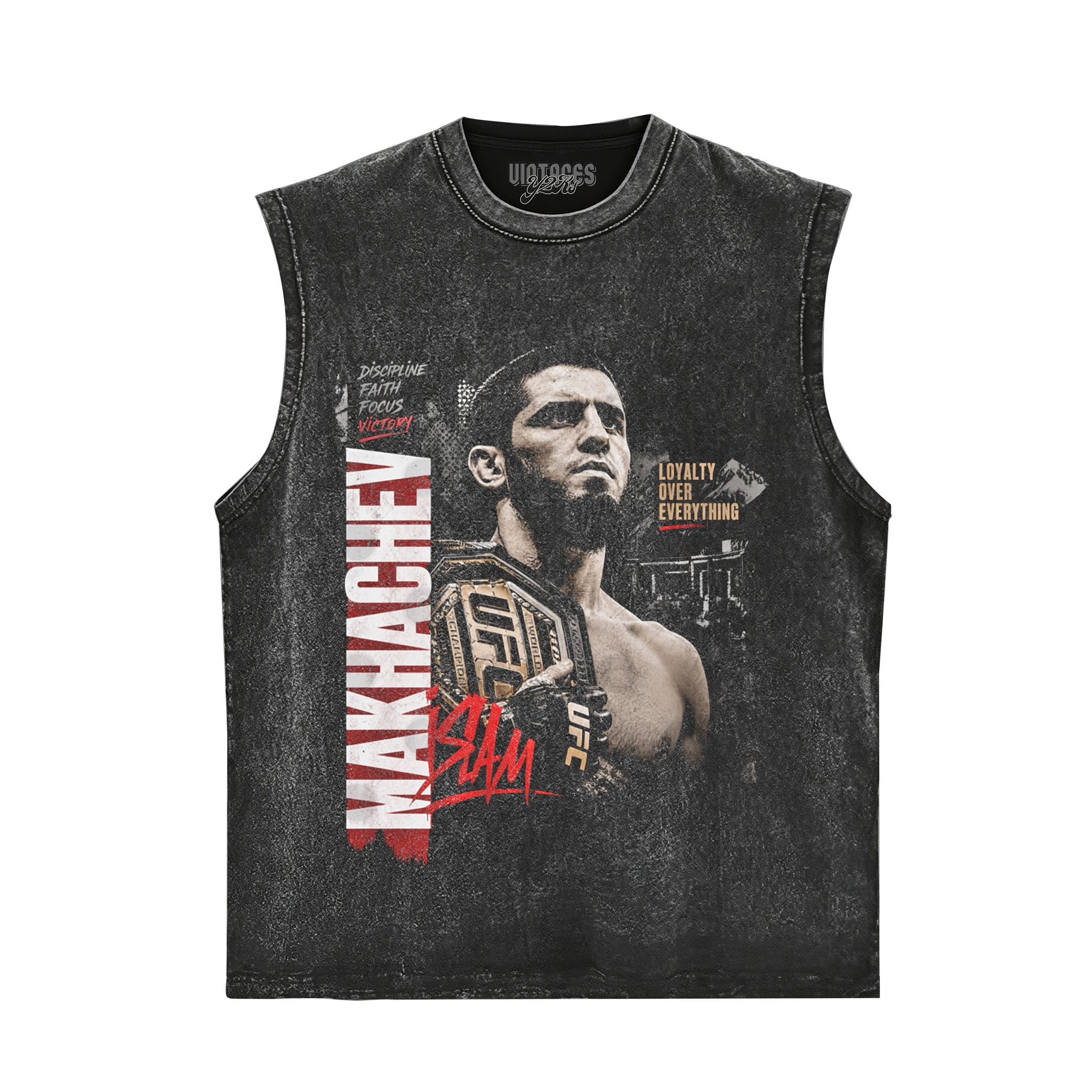 ISLAM MAKHACHEV - DOUBLE CHAMP V2 TANK TOP & TEE & LONG SLEEVE & LAYERED LS & HOODIE