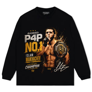 ISLAM MAKHACHEV P4P NO.1 TANK TOP & TEE & LONG SLEEVE & LAYERED LS & HOODIE