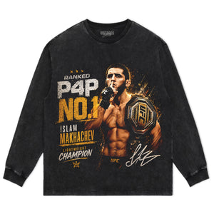 ISLAM MAKHACHEV P4P NO.1 TANK TOP & TEE & LONG SLEEVE & LAYERED LS & HOODIE