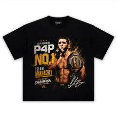 ISLAM MAKHACHEV P4P NO.1 TANK TOP & TEE & LONG SLEEVE & LAYERED LS & HOODIE